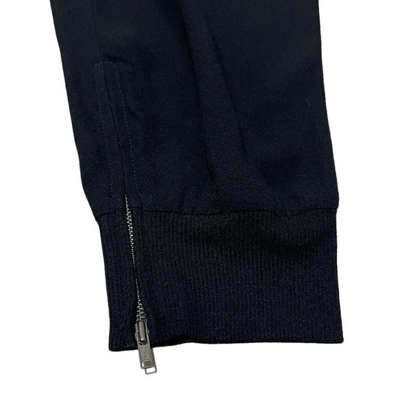 Eileen Fisher Silk Crepe Pull-On Jogger Pants w/ Ankle-Zip Size M - Picture 11 of 13